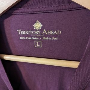 Long Sleeve Territory Ahead Shirt purple